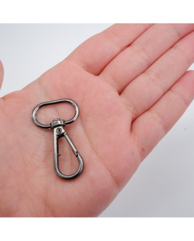 Papağan Yandan Yaylı Metal Gri 10 Çift