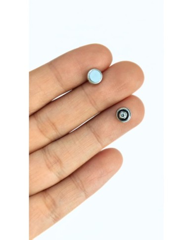 Mıknatıslı Yuvarlak Kolye Bileklik Kilidi Kapama Sarı - 1 Adet