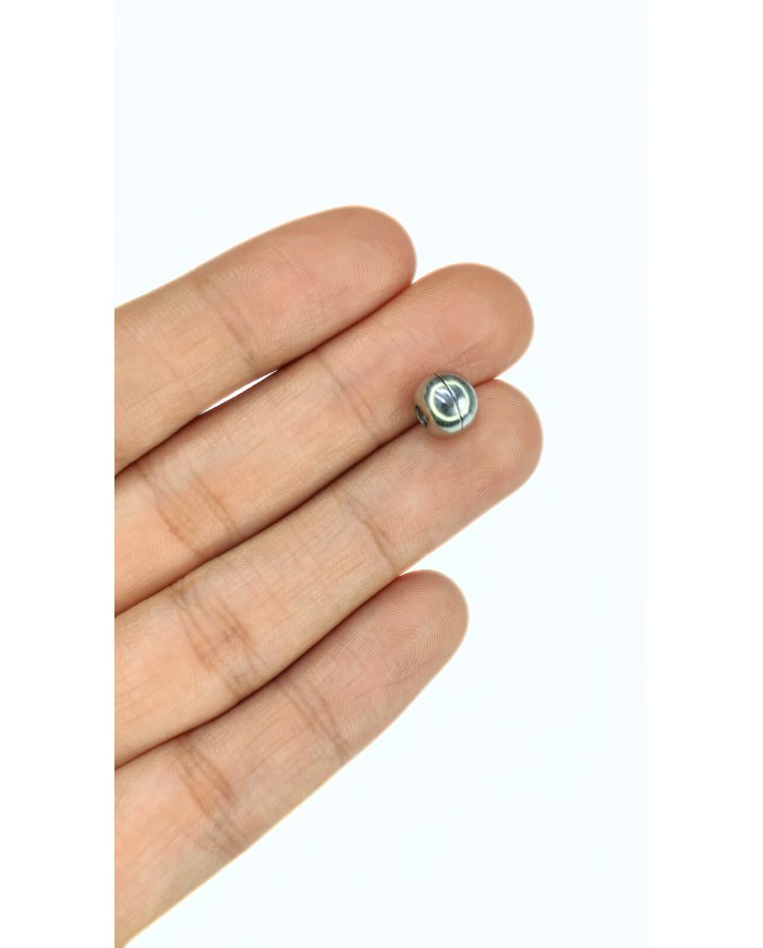 Mıknatıslı Top Kolye Bileklik Kilidi Kapama Nikel - 1 Adet