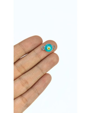 Mıknatıslı Nazar Boncuklu Kolye Bileklik Kilidi Kapama - 1 Adet