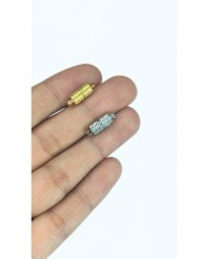 Mıknatıslı Kapsül Kolye Bileklik Kilidi Kapama Nikel - 1 Adet