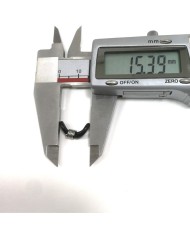 Gözlük Zinciri Aparatı Plastik Siyah - 50 Çift