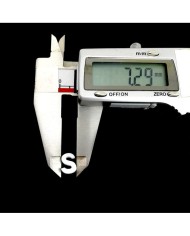 Doğal sedef taş Kolye Küpe Ucu - S HARF