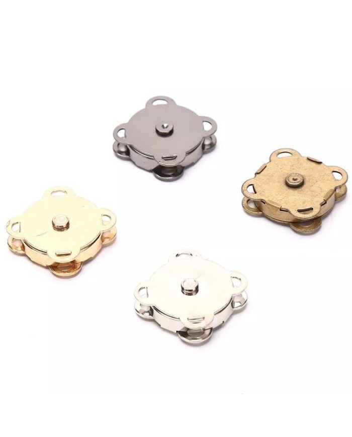 1 Adet - Dikişli Çanta Çıt Çıtları - Gold