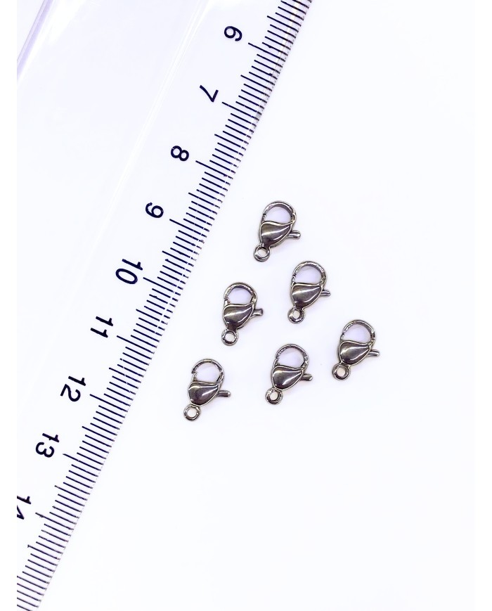 Çelik Papağan Klips 501 Nikel 7x10mm - 10 Adet