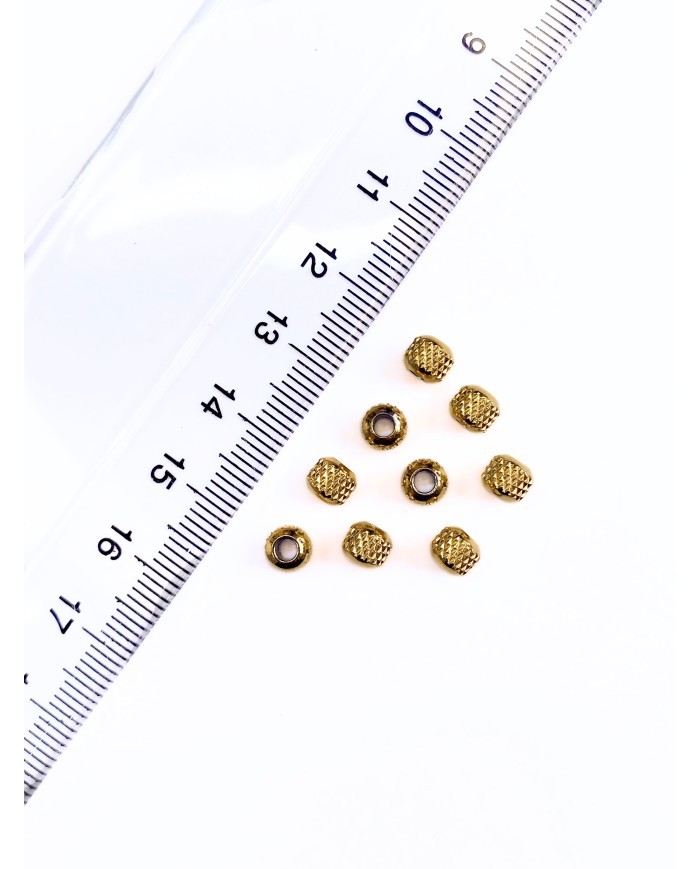 Çelik Ara Top Sarı 4x4mm - 1 Adet