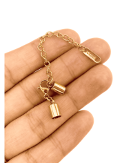 Çelik Uzatmalı Kapsül Kapama Orjinallik Aparatlı Sarı - 4.5x4.5mm