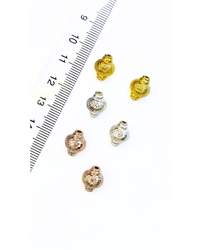 Zamak Boncuk Tesbih Aparatı Bakır - 11x10mm