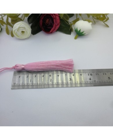 10 Adet - 7-8 cm İpek Püskül - rose