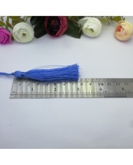 10 Adet - 7-8 cm İpek Püskül - neon yeşil