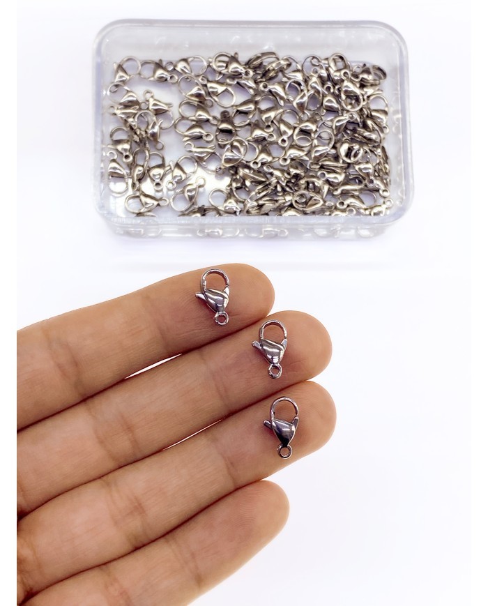 Çelik Papağan Klips 502 Nikel 7x12mm - 50 Adet