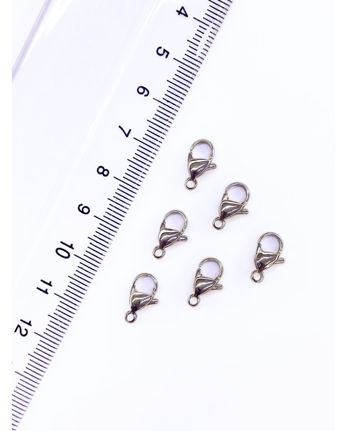 Çelik Papağan Klips 502 Nikel 7x12mm - 50 Adet