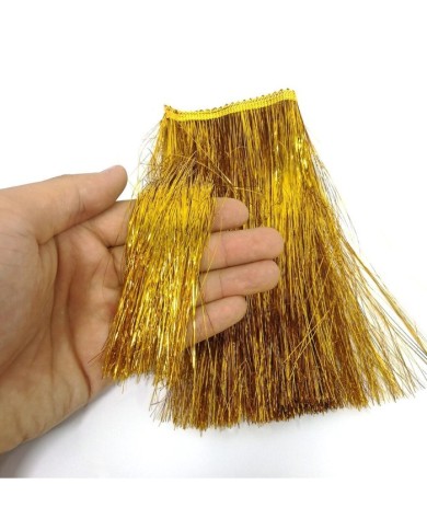 Gold Simli İp Saçak - 5 Metre