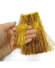 Gold Simli İp Saçak - 5 Metre