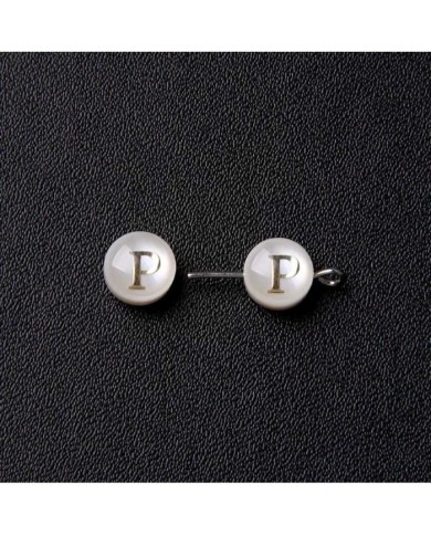 Sedef Varaklı Harf - P - 1 adet - 8mm