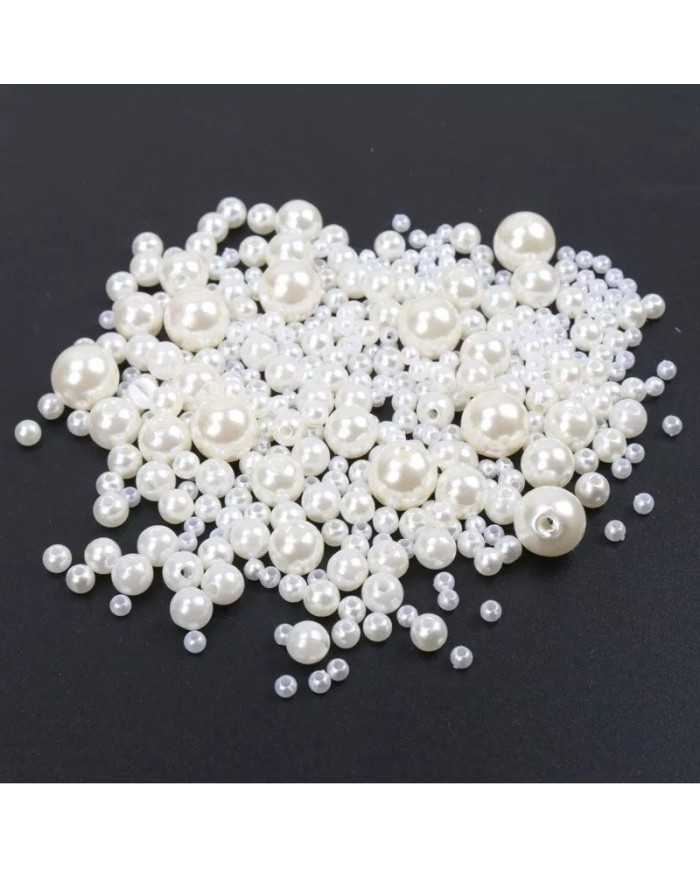 Plastik Lüks Inciler( 10 mm) 250Gr