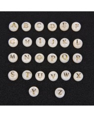 Sedef Varaklı Harf - S - 1 adet - 8mm