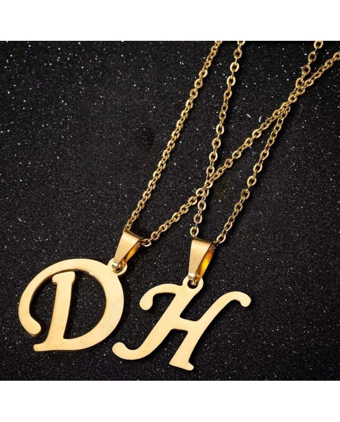 5 adet - MİNİ HARFLER - METAL KAPLAMA KULPLU GOLD - İ