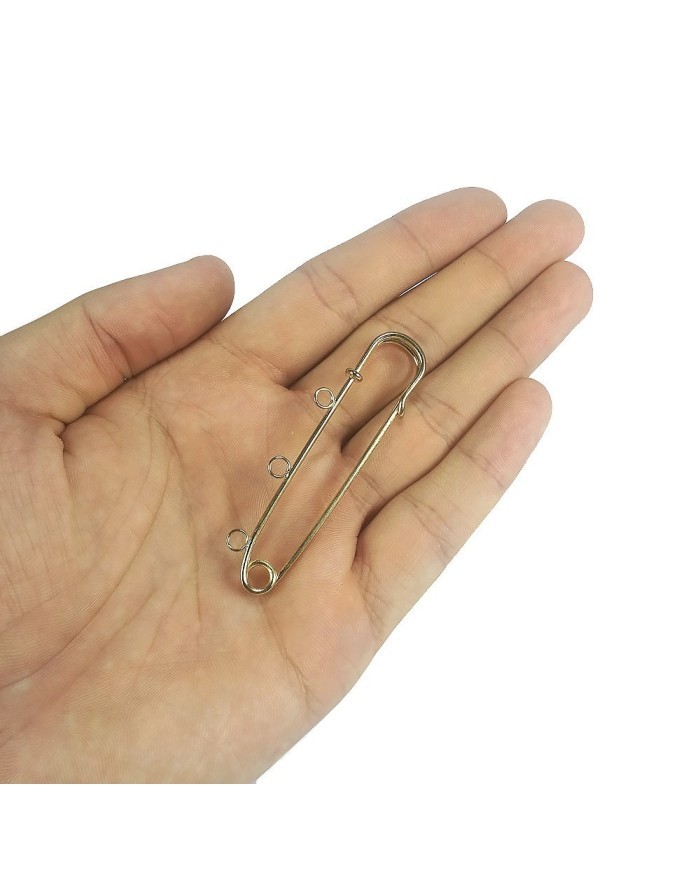 5 adet - İskoç İğnesi - 8cm