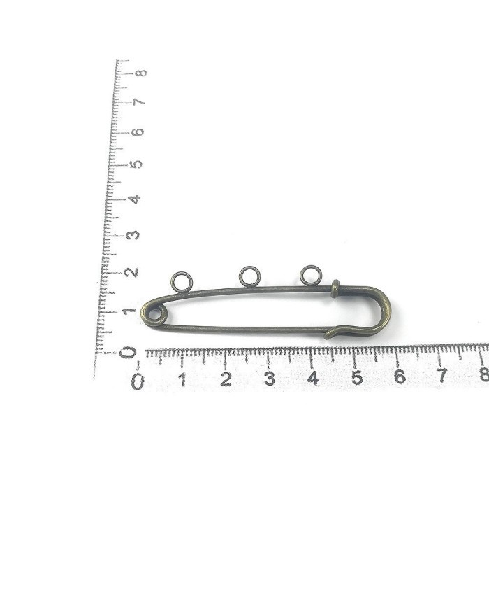 1 adet - İskoç İğnesi - 8cm