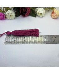 50 Adet - 7-8 cm İpek Püskül - kırmızı