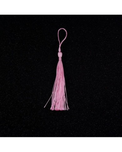 25 adet - İthal Püskül - 8 cm -Pembe