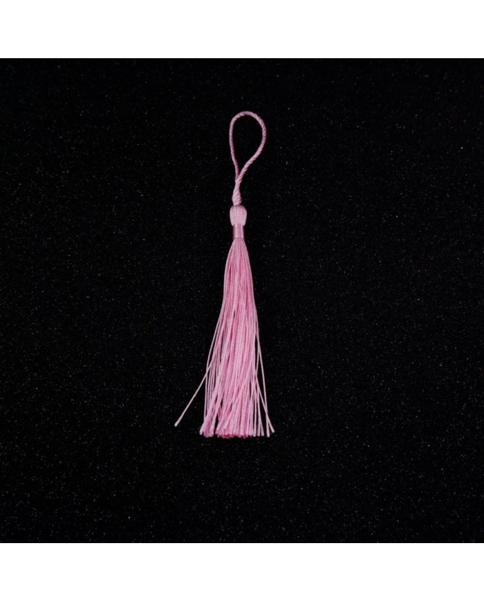 25 adet - İthal Püskül - 8 cm -Pembe