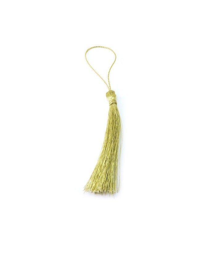 25 ADET - İTHAL PÜSKÜL - 8 CM - Simli Gold
