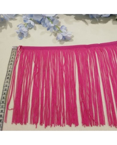 10 Metre - İp Saçak Pembe 20 Cm