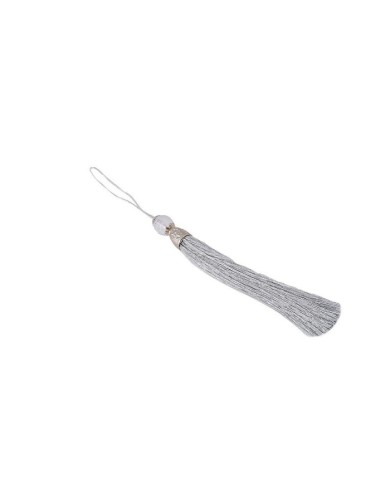 10 ADET - BONCUKLU PÜSKÜL GRİ - 10 CM - G