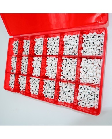 "J" 8 mm Adet Sedef Harf Boncuk