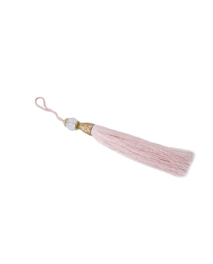 50 ADET - BONCUKLU PÜSKÜL AÇIK PEMBE - 10 CM - A