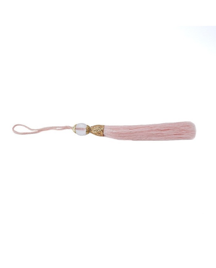 50 ADET - BONCUKLU PÜSKÜL AÇIK PEMBE - 10 CM - A