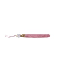 100 ADET - BONCUKLU PÜSKÜL PEMBE - 10 CM - A