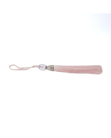 100 ADET - BONCUKLU PÜSKÜL AÇIK PEMBE - 10 CM - A