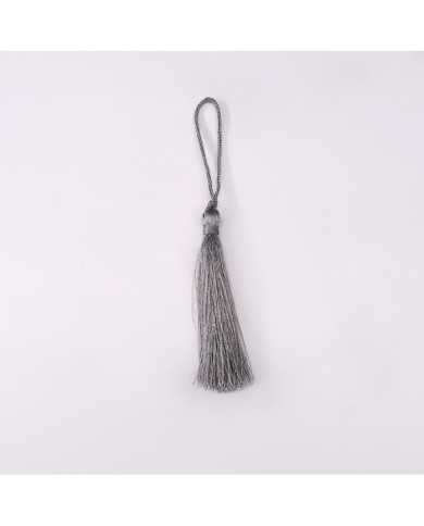 30 ADET - İPEK PÜSKÜL 7-8 CM - GRİ