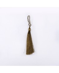 30 ADET - İPEK PÜSKÜL 7-8 CM - GRİ