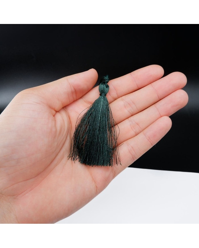 30 ADET - İPEK PÜSKÜL 7-8 CM - HAKİ