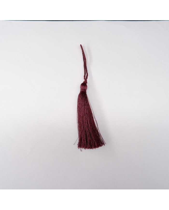 30 ADET -  İPEK PÜSKÜL 7-8 CM - BORDO