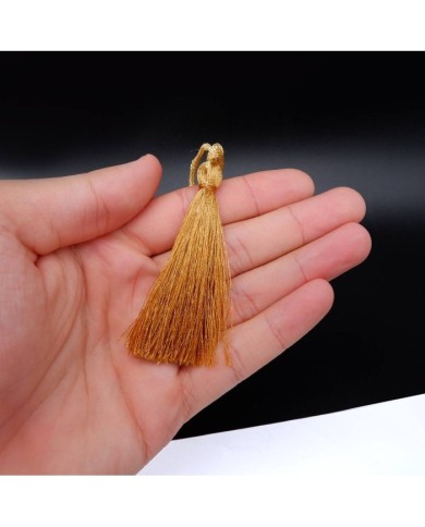 30 ADET -İPEK PÜSKÜL 7-8 CM - HARDAL