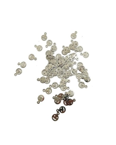 Renkli Demir Pul - 1 Kg - Gülen yüz - Miks renkler