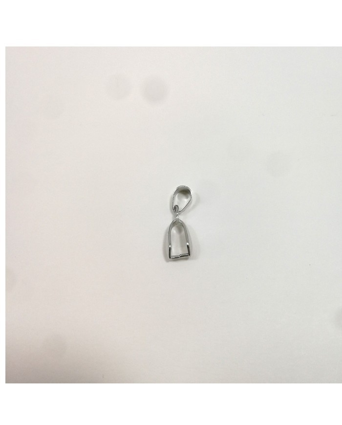 Reçine Epoksi Takı Kıskacı - Nikel Gümüş - 25 Adet