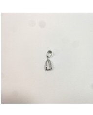 Reçine Epoksi Takı Kıskacı - Nikel Gümüş - 25 Adet