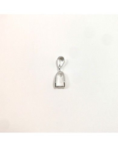 Reçine Epoksi Takı Kıskacı - Gümüş - 6.5 mm - 25 Adet