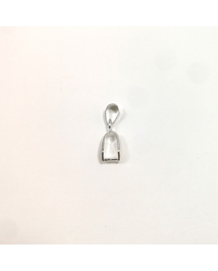 Reçine Epoksi Takı Kıskacı - Gümüş - 6.5 mm - 25 Adet