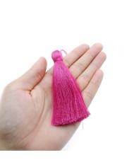 12CM İPEK PÜSKÜL - AÇIK PEMBE - 10 ADET