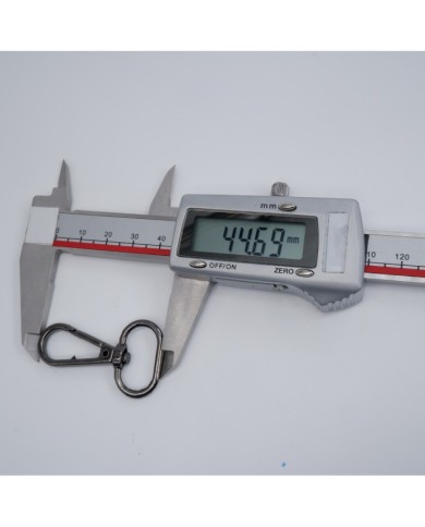 Papağan Yandan Yaylı Metal Gri 10 Çift