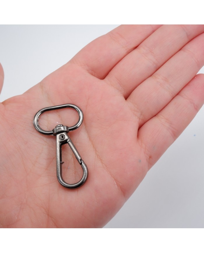 Papağan Yandan Yaylı Metal Gri 10 Çift