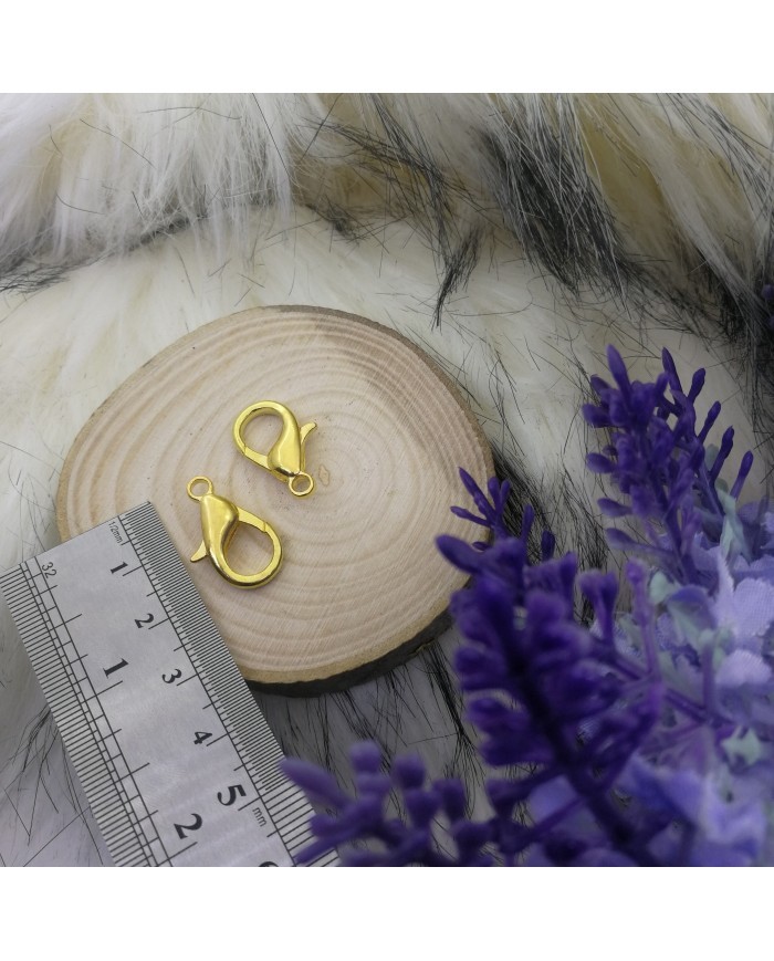 Papağan Yandan Yaylı Gold Renk 10 ADET