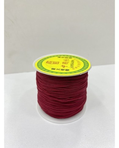 08 Paraşüt İpi Bordo (122) 100 Metre